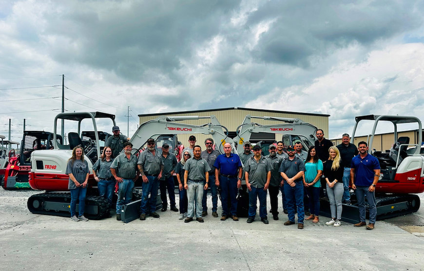 DITCH WITCH OF SOUTH LOUISIANA JOINS TAKEUCHI’S DEALER NETWORK
